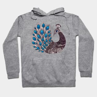 Majestic Peacock Hoodie